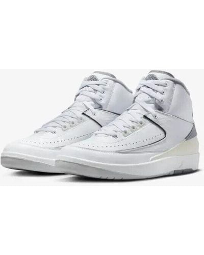 Nike Air Jordan 2 Dr8884-100 Mid Top Basketball Sneaker Shoes Hhh28 - White