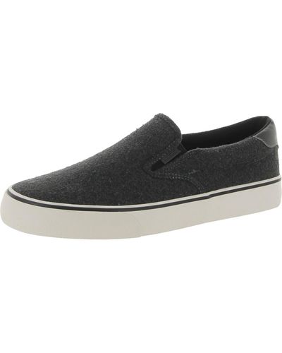 Lugz Clipper Peacoat Slip-on Lifestyle Casual And Fashion Sneakers - Black