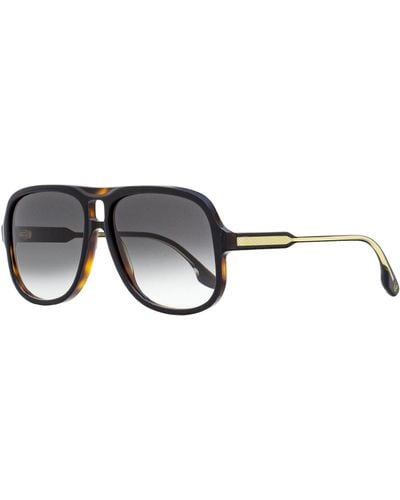 Victoria Beckham Navigator Sunglasses Vb620s Black/tortoise 59mm