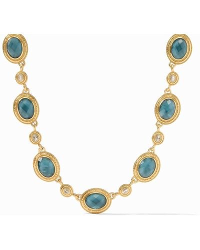 Julie Vos Tudor Stone Necklace - Metallic