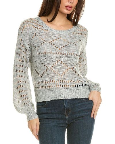 Saltwater Luxe Lightweight Sweater - Gray