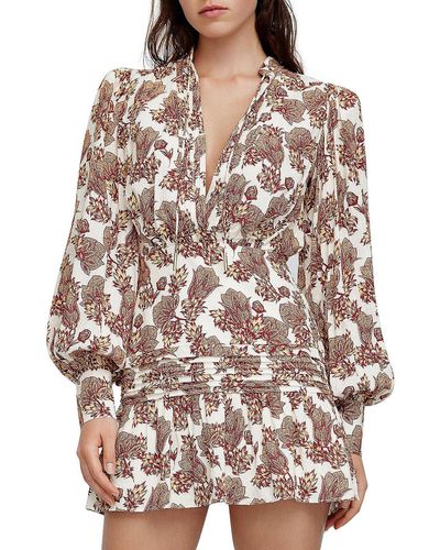 Significant Other Tilly Printed Cut-out Back Mini Dress - Multicolor