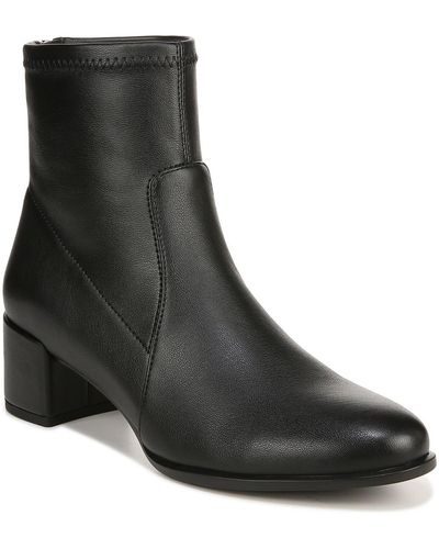 Naturalizer Ravi Stretch Ankle Booties - Black