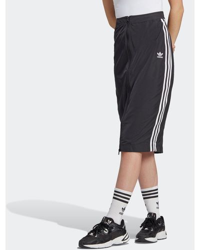 adidas Adicolor Classics Long Track Skirt - Black