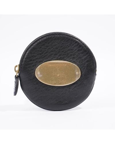 Mulberry Coin Purse Grained Leather Mini - Gray