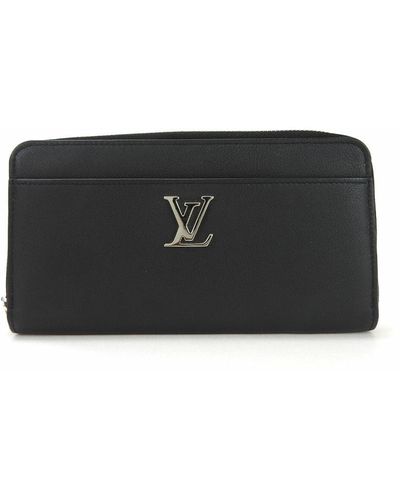 Louis Vuitton Leather Wallet (pre-owned) - Black