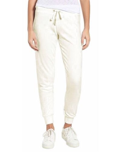 Juicy Couture Angel Microterry Zuma Pants - White