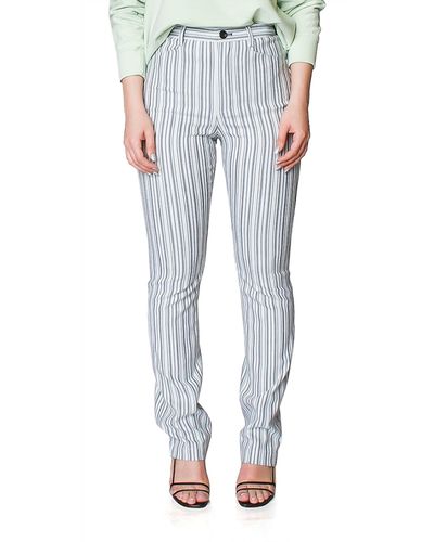 Proenza Schouler High Waisted Suiting Skinny Pants - Multicolor