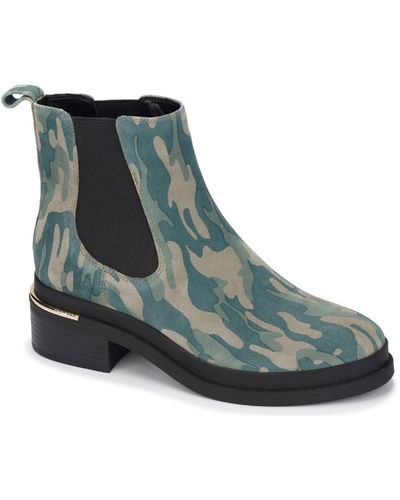 Kenneth Cole Levon 2.0 Pull On Dressy Chelsea Boots - Blue
