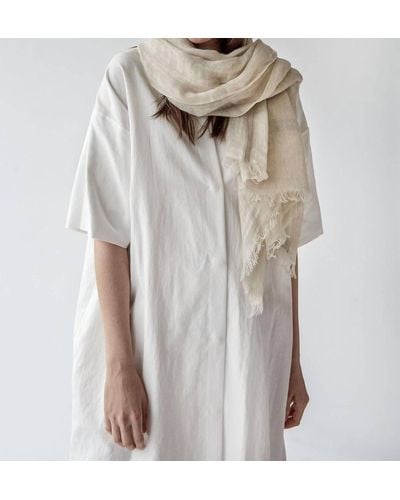 Destin Bordy Shawl/scarf - Natural