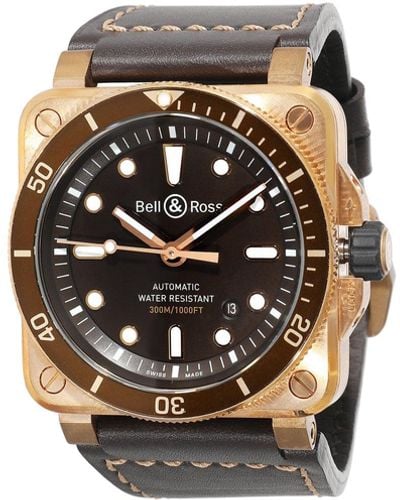 Bell & Ross Diver Br03-92-d-br-br/sca Watch - White