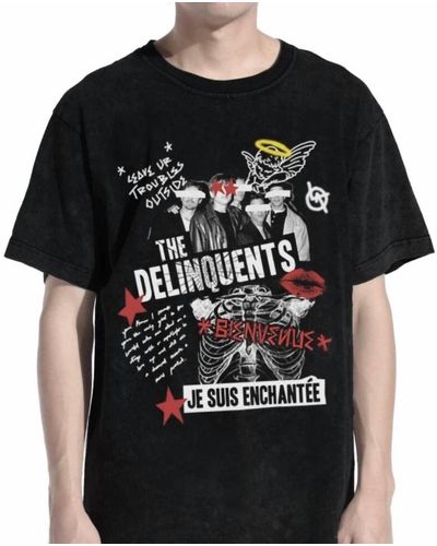 Lifted Anchors Delinquent Tee - Black
