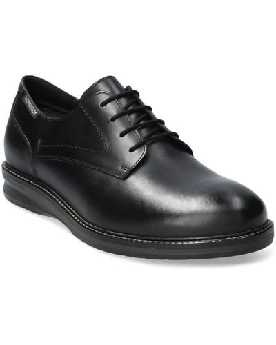 Mephisto Falco Derby Shoes - Black