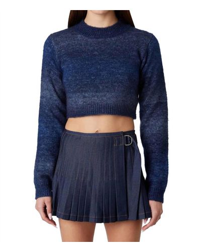 Nia Aspen Sweater - Blue