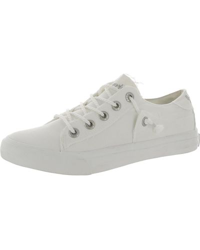 Blowfish Slip On Walking Casual And Fashion Sneakers - White