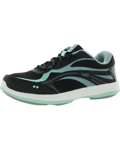 Ryka Agility Leather Walking Athletic And Training Shoes - Green