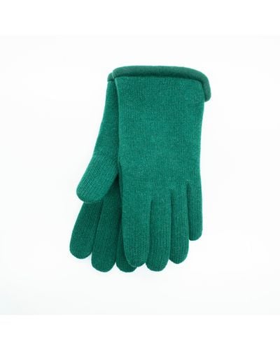 Portolano Gloves With Fleece Lining - Green