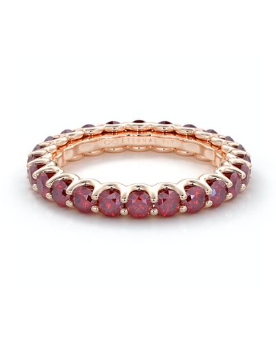 The Eternal Fit 14k 2.53 Ct. Tw. Ruby Eternity Ring - Pink