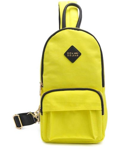 Sol And Selene Hustle Sling Backpack - Yellow