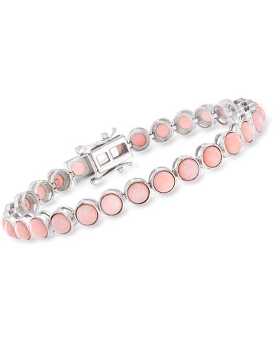 Ross-Simons Pink Opal Tennis Bracelet