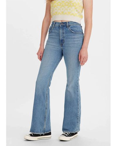 Levi's 70s High Flare Jeans - Blue
