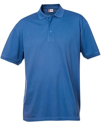 Clique Evans Polo Shirt - Blue