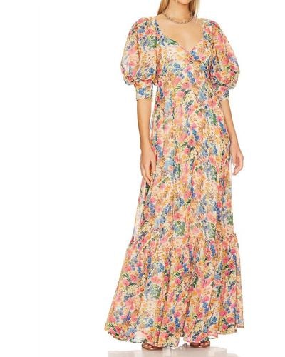 byTiMo Georgette Gown - Multicolor