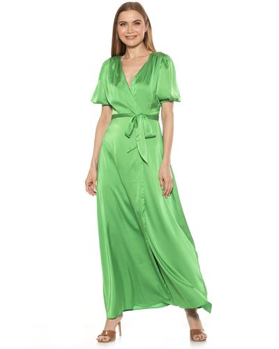 Alexia Admor Mikayla Maxi Dress - Green