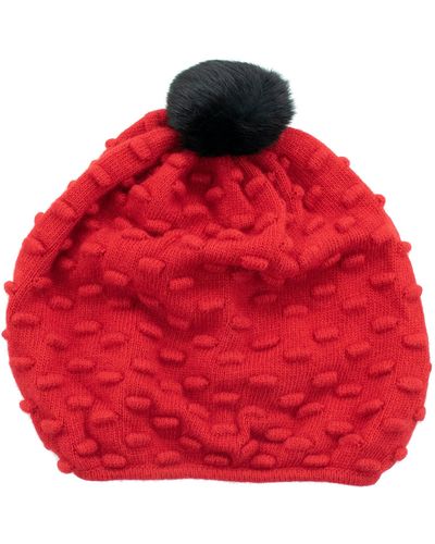 Portolano Stitched Hat - Red