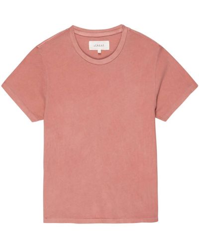 The Great The Little Tee In Rose - Pink