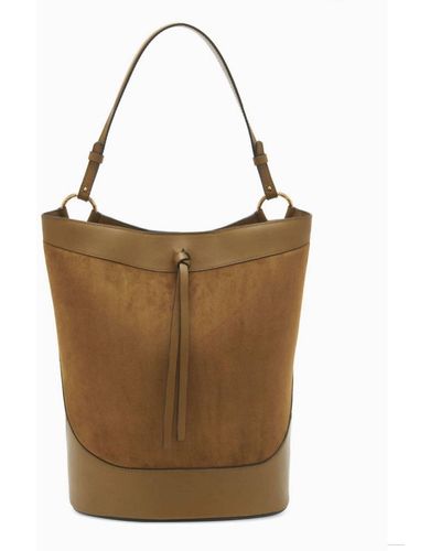 Ulla Johnson Esme Bucket Bag In Brown