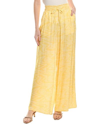 Chaser Brand Daisy Wave Pant - Yellow