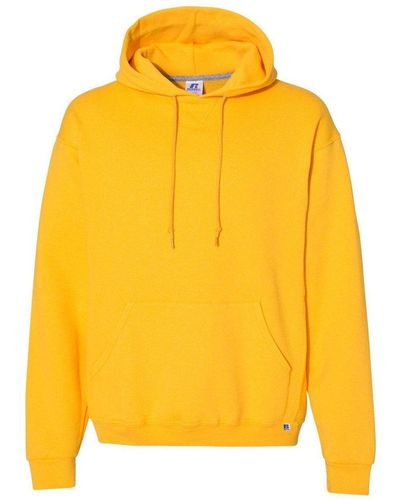 Russell Dri Power Hooded Sweatshirt - Yellow