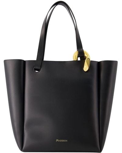 JW Anderson Chain Tote - J. W.anderson - Leather - Black