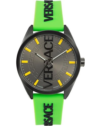 Versace V-vertical 42mm Quartz Watch - Green