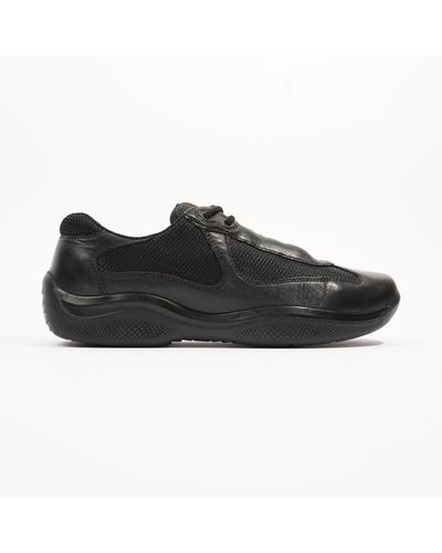 Prada America's Cup Sneakers / Mesh - Black
