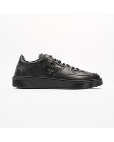 Chanel 23a Sneakers Leather - Black