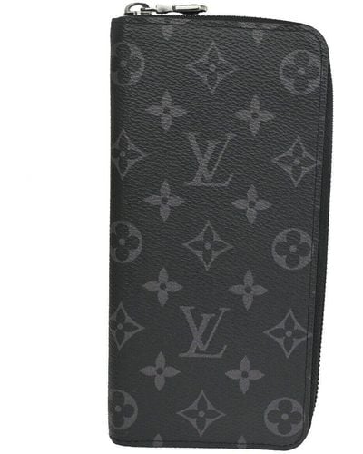 Louis Vuitton Portefeuille Zippy Canvas Wallet (pre-owned) - Gray