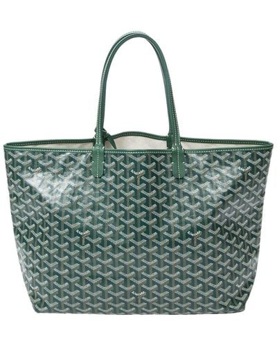 Goyard Ine Coated Canvas Saint Louis (authentic Pre-owned) - Green