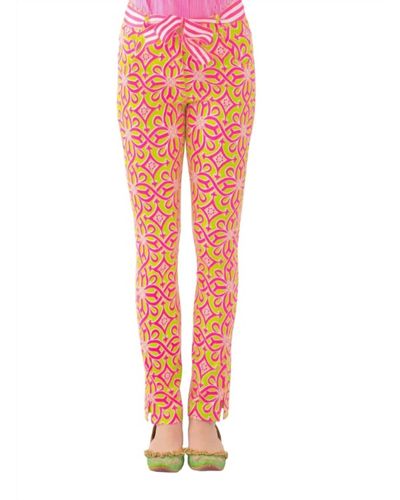Gretchen Scott Gripeless Cotton Spandex Jeans - Piazza - Pink