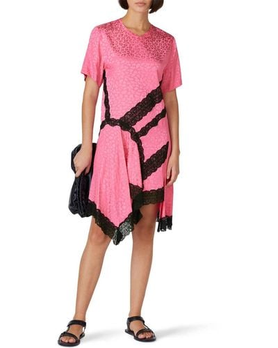 KOCH Leopard Tee Dress - Pink