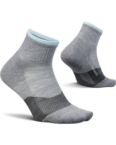 Feetures Trail Socks Max Cushion - Gray
