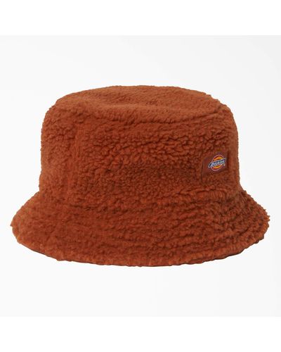 Dickies Chute Fleece Bucket Hat - Brown