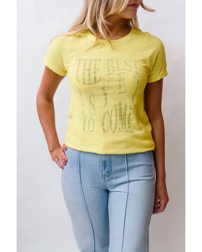 Suncoo Manolis T-shirt - Yellow