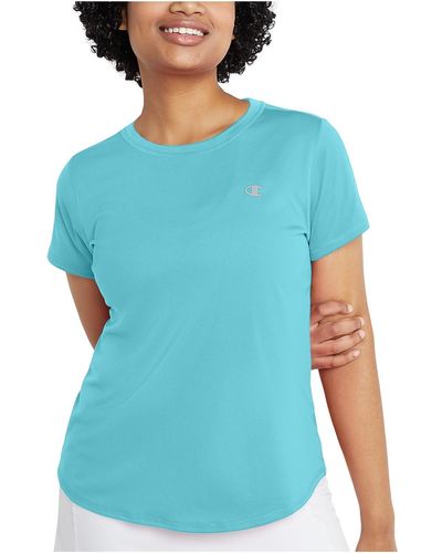 Champion Active Wear Tee Pullover Top - Blue