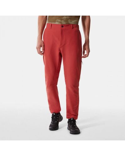 The North Face Nf0a5j7zubr Spice Project Pants Size 36/reg Ncl519 - Red