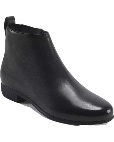Aerosoles Spencer Padded Insole Comfort Ankle Boots - Black