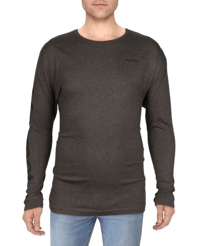 Marmot Heathered Logo T-shirt - Gray