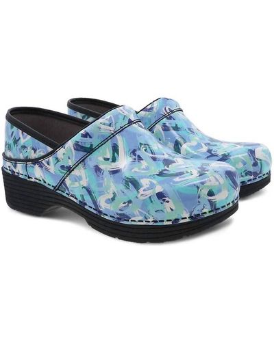 Dansko Pro Patent Shoes - Blue