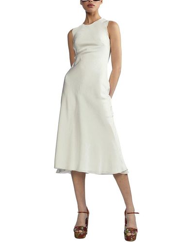 Cynthia Rowley Claudia Silk Dress - White
